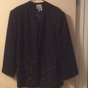 Black 2 piece church suit